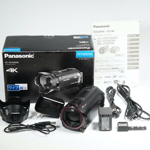 Panasonic パナソニック HC-WX990M ブラック 元箱 /9762動作OK 1週間保証