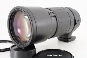 SIGMA シグマ APO TELE MACRO 300mm F4 アポ マクロ 三脚座リング フィルター キャップ付 カメラ AF LENS レンズ RL-478M/107