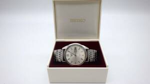 SEIKO セイコー５ セイコー ファイブ 5126-8060 デイデイト シルバー文字盤 メンズ 腕時計 自動巻