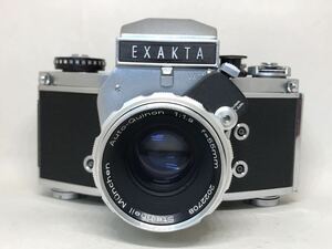 EXAKTA VX1000 / Auto-Quinon 1:1.9 f=55mm,純正黒革ケース付