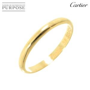 カルティエ Cartier 1895 クラシック #58 リング 幅2.5mm K18 YG イエローゴールド 750 指輪 Classic Ring【証明書付き】 90229958