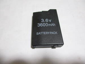 PSP　超大容量　バッテリーパック　3.6V　3600ｍAh　社外品　激安！！！！！！