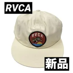 ☆新品 ☆人気 RVCA ルーカ キャップ ロゴ ワッペン 帽子  メンズ  F