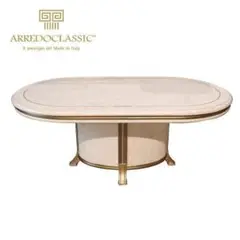 イタリア リビングテーブル 140cm アレドクラシック メロディア 高級家具