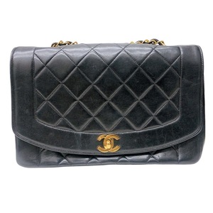 シャネル CHANEL ダイアナ25 モノグラムマカサー ラム/GD金具 ショルダーバッグ レディース 中古