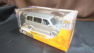 Jada TOYS DUB CITY 1/24 2001 chevy astrovan シボレー　アストロ　バン　シルバー