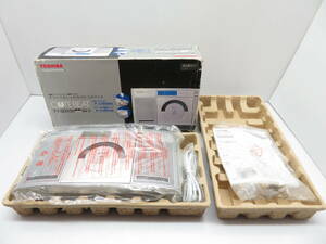 未使用品 開封のみ TOSHIBA 東芝 SD/CDラジオ CUTEBEAT TY-SDX50 2009年製 シルバー 訳あり品