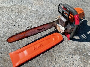 動作良好 STIHL スチール エンジンチェーンソー MS261 切断機 木工 工具 伐採 DIY プロ用 引取歓迎 茨城県常陸大宮市根本 0313や8 O 160