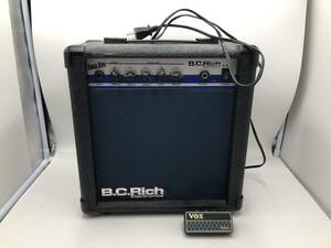 【1540】ベース用アンプ2点セット B.C.Rich ビーシーリッチ BC-011BX VOX ボックス AP2-BS Bass ヘッドホンアンプ 中古品