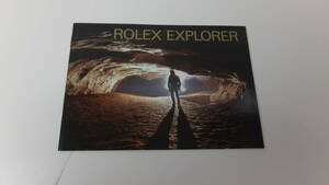 ◆純正　ROLEX EXPLORER　ロレックス エクスプローラー　冊子　2001年　カタログ　小冊子　英語