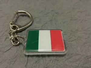 【新品】イタリア キーホルダー 国旗 ITALY キーチェーン/キーリング
