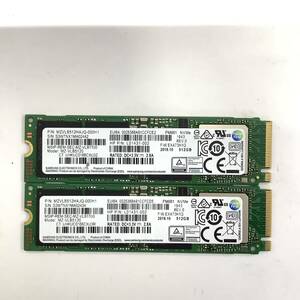 K60508157 SAMSUNG NVＭe 512GB SSD 2点 【中古動作品】