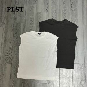 PLST 23SS ノースリーブ トップス M 2着セット プラステ