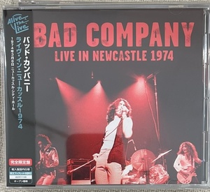 帯付【国内CD】BAD COMPANY バッド・カンパニー LIVE IN NEWCASTLE 1974 IACD11149