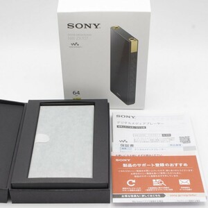 【新品】SONY NW-ZX707 ブラック 64GB ポータブルオーディオプレーヤー Android ハイレゾ音源対応 ソニー 本体