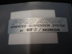 MC28 純正 スイングアームラベル NSR250R ステッカー elf エンブレム HONDA エルフ SP プロアーム . NC35 NC30 NC25 NC24 RC31 RC30 .ml0
