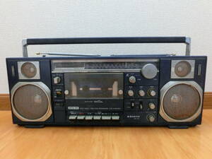 中古品 保管品 動作未確認 SANYO サンヨー ラジカセ ラジオカセットレコーダー FM/AM 2WAY 昭和レトロ MR-V8/激安1円スタート