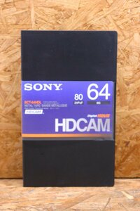 ◎ソニー SONY BCT-64HDL HDCAMテープ ラージカセット 64分 1本◎B1