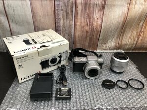 Panasonic パナソニック DMC-GF7W LUMIX G ミラーレス一眼カメラ レンズ付き[ 1:3.5-5.6/12-32 ][ 1:4.0-5.6/35-100 ] 240514SK110008