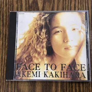 【CD】柿原朱美　FACE TO FACE