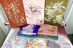 ◎リサイクル着物 着物まとめ 訪問着 まとめ売り10点 美品 未使用 京友禅 刺繍 金彩 絞り染 墨流し染 作家物あり 中古品 和ものや傳 A0428