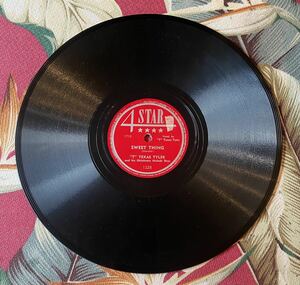 T Texas Tyler And His Oklahoma Melody Boys 1948 SP 10inch Deck Of Cards / Sweet Thing .. Hillbilly ロカビリー
