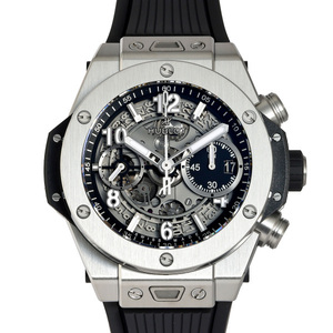 ウブロ HUBLOT ビッグバン ウニコ チタニウム 441.NX.1171.RX ブラック文字盤 新品 腕時計 メンズ