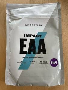 お買い得品　新品未開封　Myprotein マイプロテイン Impact EAA グレープ 250ｇ 必須アミノ酸