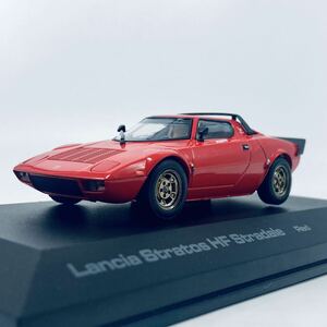 絶版品 hpi・racing 1/43 1974年型 829ARO Lancia Stratos HF Stradare ランチア ストラトス HF ストラダーレ レッド 8043