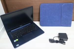 Windows11 office 2021 キーボードバックライト ★美品★ ASUS ZenBook14 UX430U UX430UN-8550 i7 8550 16GB SSD 512GB GeForce MX150 ♪