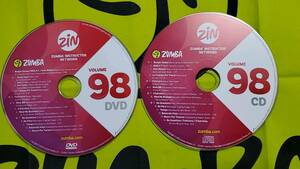 ZUMBA　ズンバ　ZIN98　CD　＆　DVD　インストラクター専用