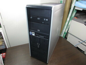 【YDT0665】★HP Compaq dc7800 CMT タワー型 Core2Duo E8500 3.16GHz/2GB/HD欠品/DVD-MULTI/OS無 本体のみ BIOSロック有★JUNK