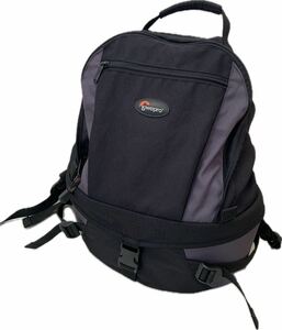 Lowepro(ロープロ) カメラリュック バックパック (ブラック×グレー) 34cm×41cm×マチ16cm