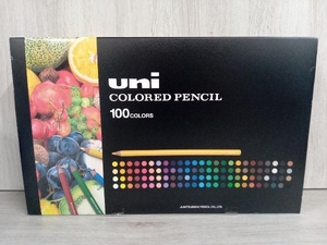 【未使用品】uni 色鉛筆 100色セット 三菱ユニカラー 三菱鉛筆 アート ホビー