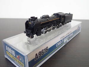 MICRO ACE A9616 C60-7 東北型 改良品 蒸気機関車 Nゲージ 鉄道模型 動作未確認 現状品 激安１円スタート