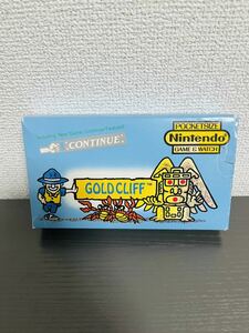 【中古品】任天堂 GAME&WATCH GOLD CLIFF