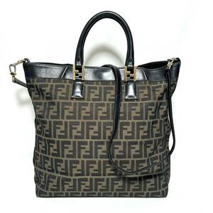  FENDI フェンディ ズッカ キャンバス トートバッグ HB03176