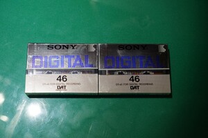 SONY DATテープ2本 未開封 DT-46 