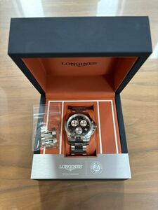 LONGINES ロンジン コンクエスト ローランギャロス 記念モデル 1/100th 全仏オープン L37004796 腕時計