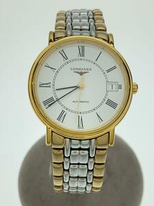 LONGINES◆自動巻腕時計/アナログ/ステンレス/WHT/SS/L4.821.2/20240128日差-13