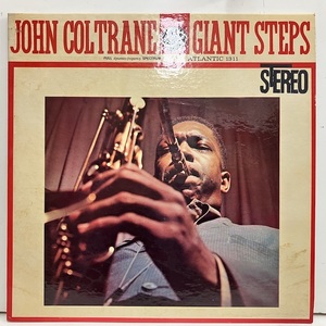 ●即決LP John Coltrane / Giant Steps 米盤65年プレス ジョン・コルトレーン 枠無黒ファン青緑Stereo