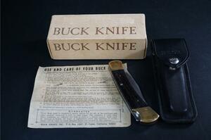 E1934 BUCK KNIFE MODEL No.110 フォールディングハンター 折りたたみナイフ
