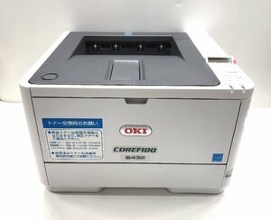 新品♪OKI 沖データ　モノクロLEDプリンター　B432dnw 　動作OK♪ 　トナー残量100%　ドラム残量100％