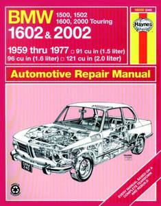 BMW 02シリーズ 1959-1977年 英語版 整備解説書