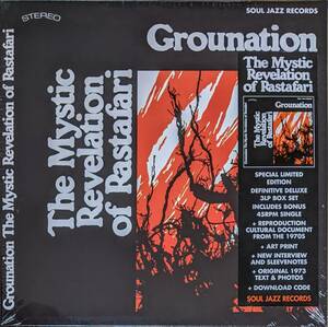 Count Ossie カウント・オジー & The Mystic Revelation Of Rastafari - Grounation 7インチ・シングル付限定再発三枚組アナログ・レコード