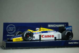 1/43 たばこ加工 ロズベルグ オーストラリア優勝 MINICHAMPS Williams FW10 B HONDA #6 Rosberg 1985 Australian ウィリアムズ ホンダ