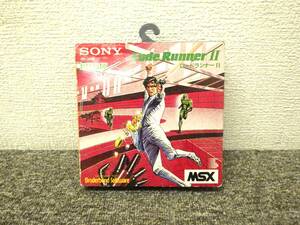 【レタパ発送】Sh0419-05〇MSX ソフト Lode RunnerⅡ ロードランナー2 箱付き 取扱説明書付き ジャンク