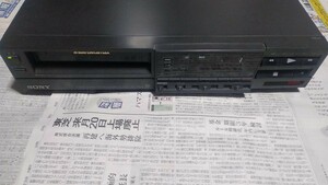 SONY　ベータビデオデッキ　SL-F102　　中古現状品　リモコン付き　　送料込み