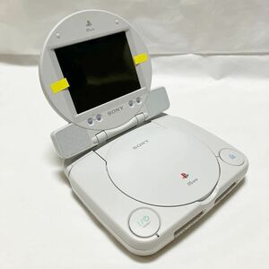 希少 SONY PSone COMBO 本体 LCD SCPH-130 SCPH-100 液晶 モニター ソニー PlayStation プレイステーション ゲーム レトロ 