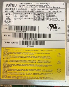 中古パワーユニット 富士通 fujitsu ESPRIMO D586/* 250W DPS-250AB-99 電源BOX